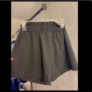 Black Fit n Flare Shorts ( Similar to Paper Bag Shorts)